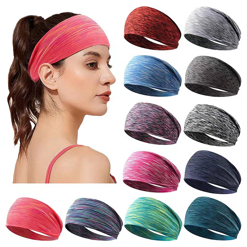 Stretch Strap Yoga - Unisex Non Slip Sweatbands Widened Elastic