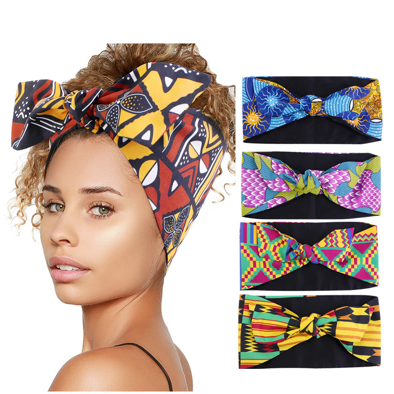New Women's African Print Head - Stretch Strap Yoga ulasan dan harga