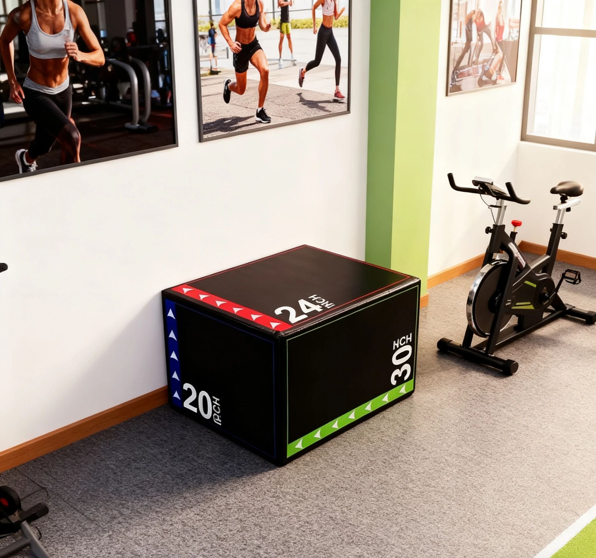 3-in-1Jump Box Plyometric Box  - Plyo Jump Box ulasan dan harga