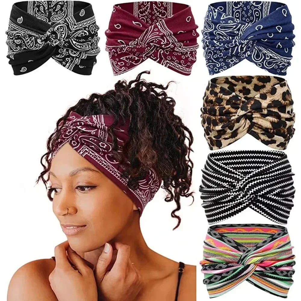 Women Elastic Wide Hair Hoop,  - Yoga Daily Fitness ulasan dan harga