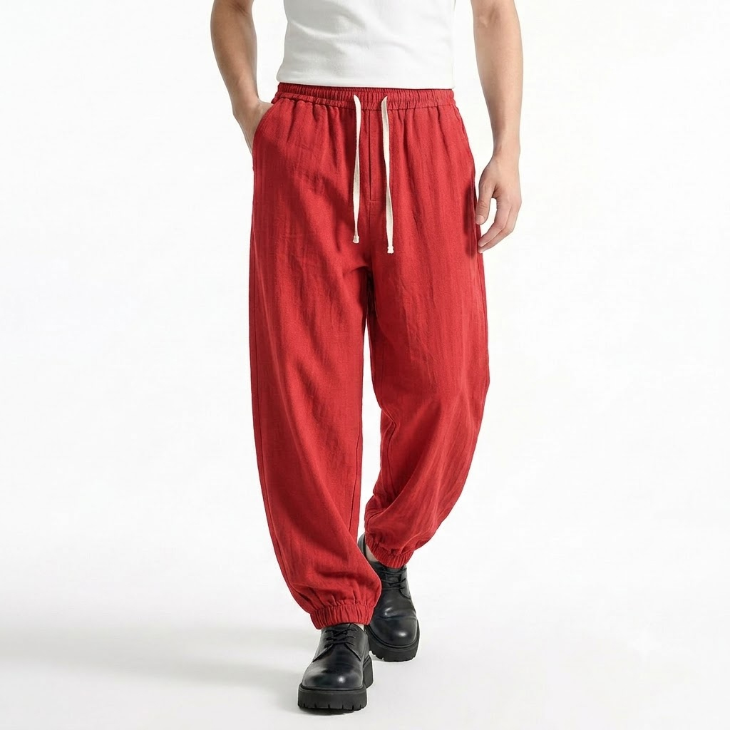 Mens Loose Drawstring Casual T - Yoga Daily Fitness ulasan dan harga