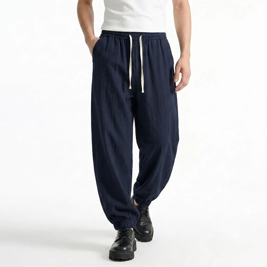 Mens Loose Drawstring Casual T - Yoga Daily Fitness ulasan dan harga