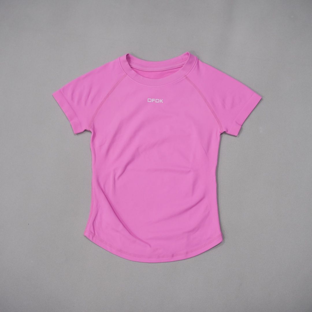 DFDK Ladies Crew Neck Short Sl - Yoga Daily Fitness ulasan dan harga