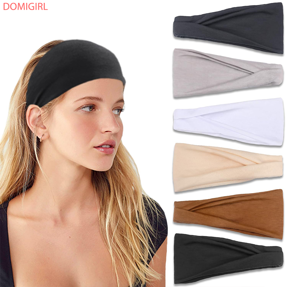 New Solid Color Elastic Hair B - Stretch Strap Yoga ulasan dan harga