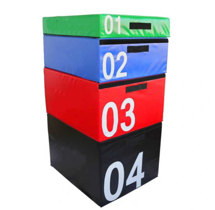 Gym Used PU Leather Jump Box S - Plyo Jump Box ulasan dan harga