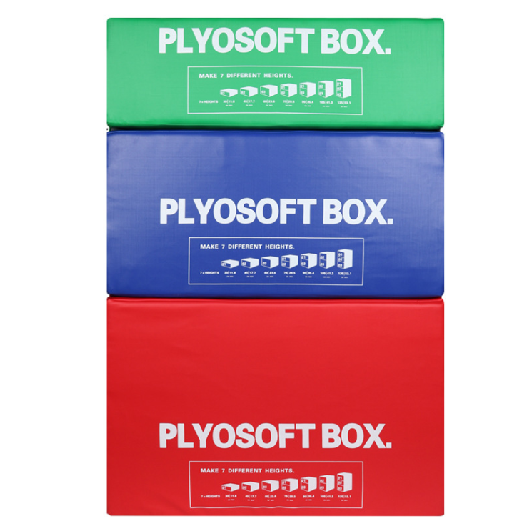 Gym Used PU Leather Jump Box S - Plyo Jump Box ulasan dan harga