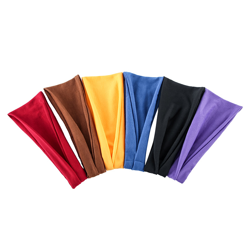 Solid Color Sports Yoga Headba - Stretch Strap Yoga ulasan dan harga