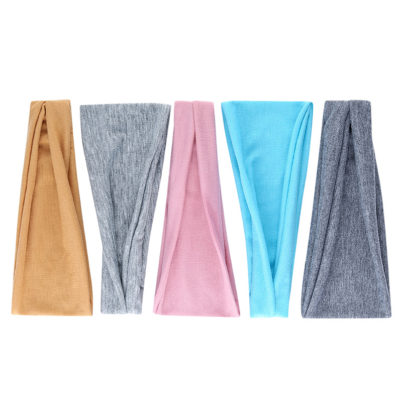 Solid Color Sports Yoga Headba - Stretch Strap Yoga ulasan dan harga