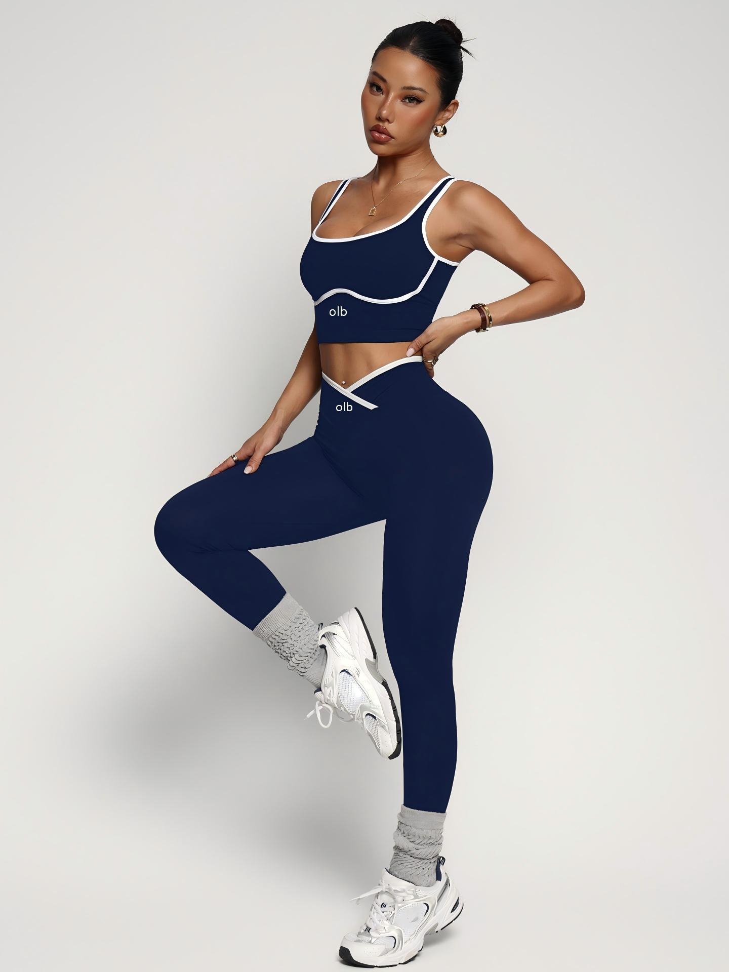 2-piece new sports bra vest pa - Yoga Fitness Wear ulasan dan harga