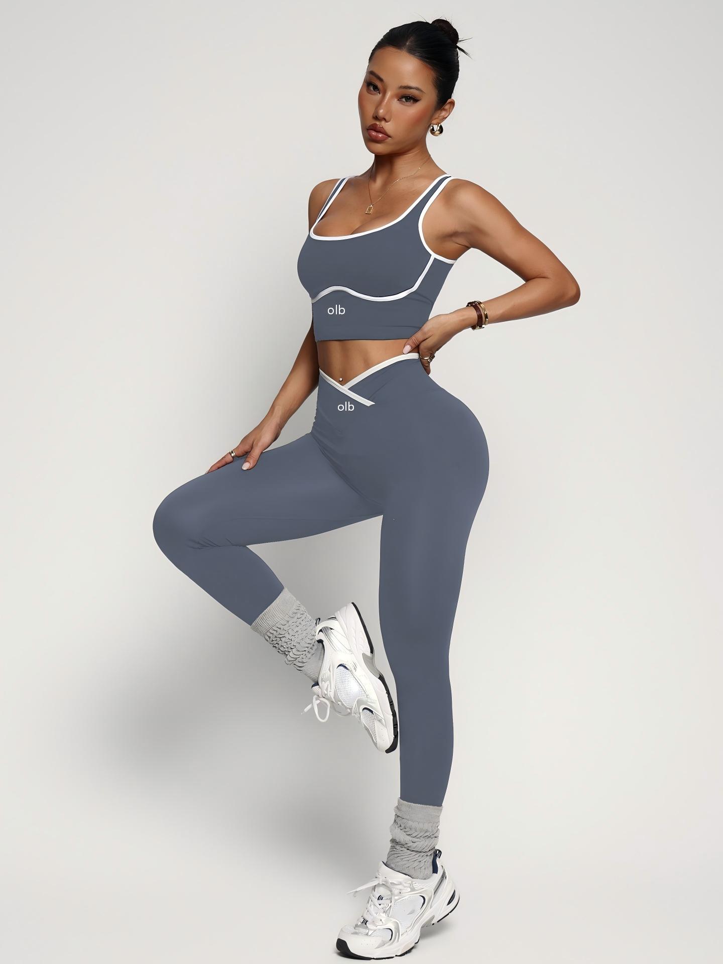 2-piece new sports bra vest pa - Yoga Fitness Wear ulasan dan harga