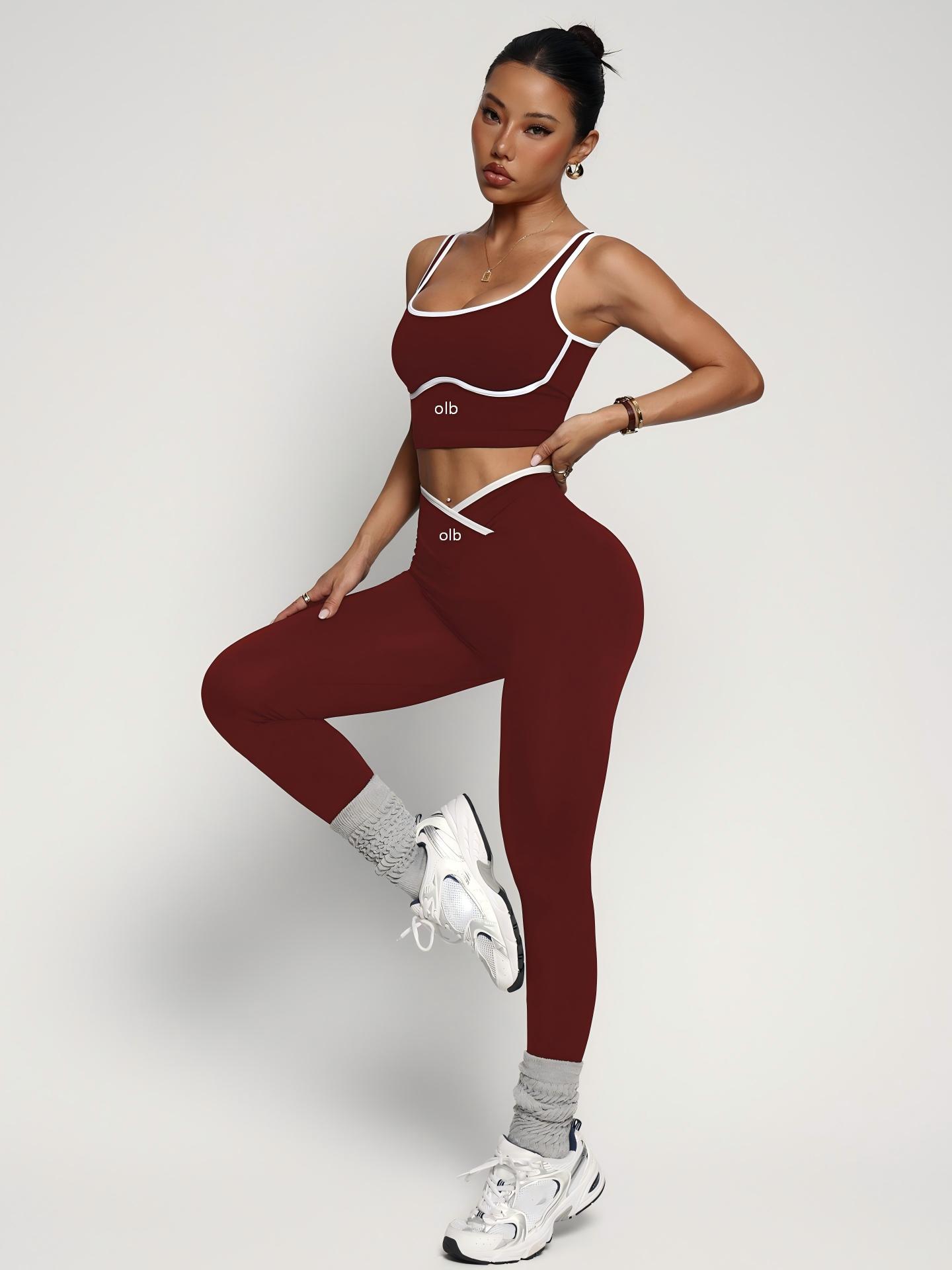 2-piece new sports bra vest pa - Yoga Fitness Wear ulasan dan harga
