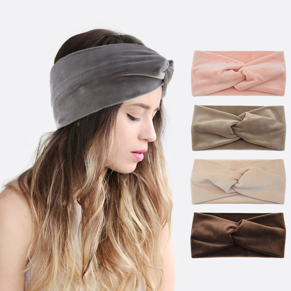 New Solid Velvet Wide Cross He - Stretch Strap Yoga ulasan dan harga