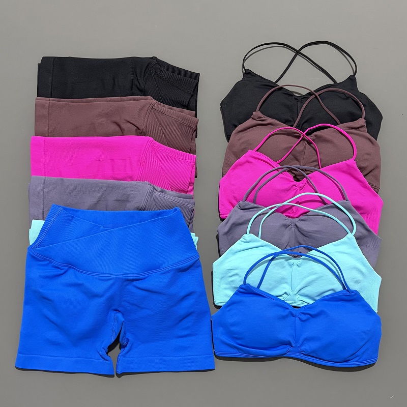 2 Piece Vision Gym Set Women Y - Yoga Fitness Wear ulasan dan harga