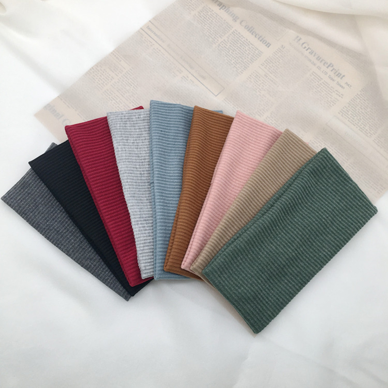 Solid Color Headbands for Woma - Stretch Strap Yoga ulasan dan harga