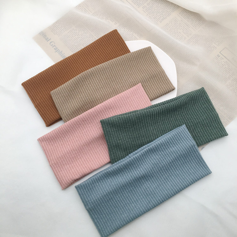 Solid Color Headbands for Woma - Stretch Strap Yoga ulasan dan harga