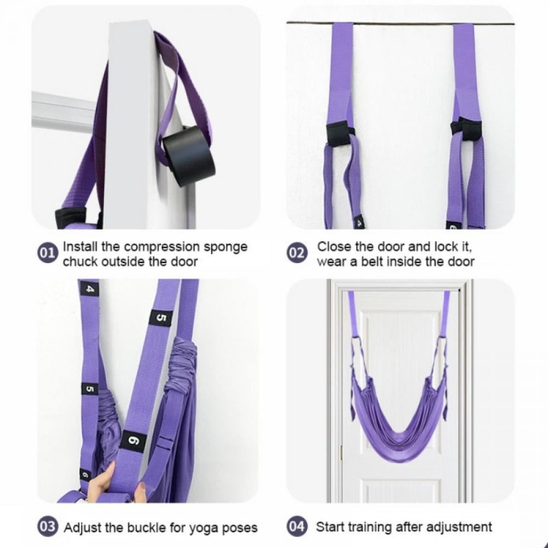 Adjustable Aerial Yoga Hammock - Stretch Strap Yoga ulasan dan harga