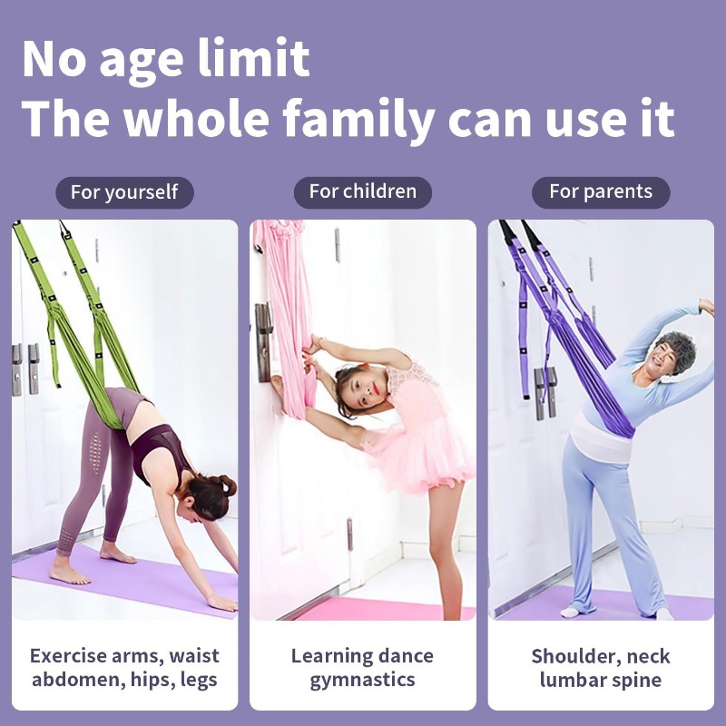 Adjustable Aerial Yoga Hammock - Stretch Strap Yoga ulasan dan harga