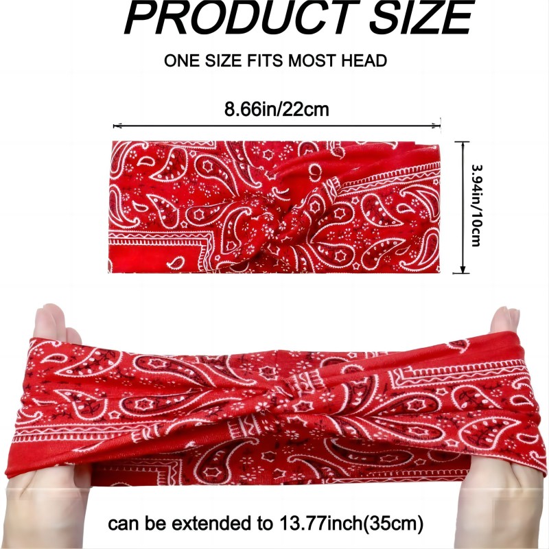Paisley Cashew flowers hair ba - Stretch Strap Yoga ulasan dan harga