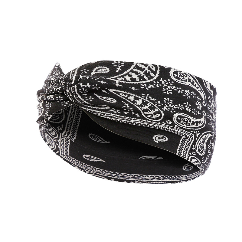 Paisley Cashew flowers hair ba - Stretch Strap Yoga ulasan dan harga