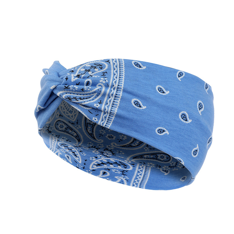 Paisley Cashew flowers hair ba - Stretch Strap Yoga ulasan dan harga