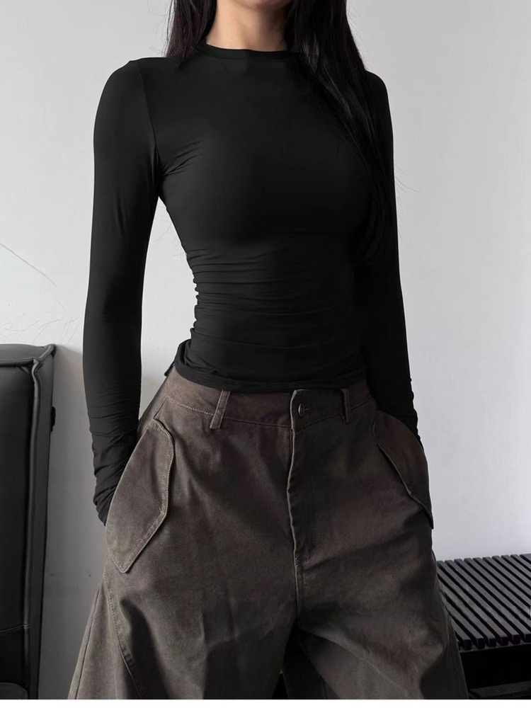 Slim Fit Long Sleeve Yoga Fitn - Yoga Fitness Wear ulasan dan harga