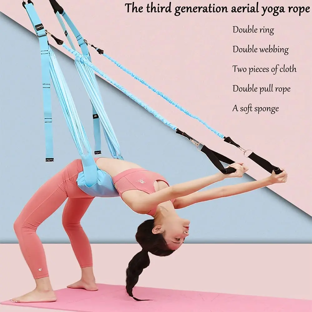 Adjustable Aerial Yoga Strap E - Stretch Strap Yoga ulasan dan harga